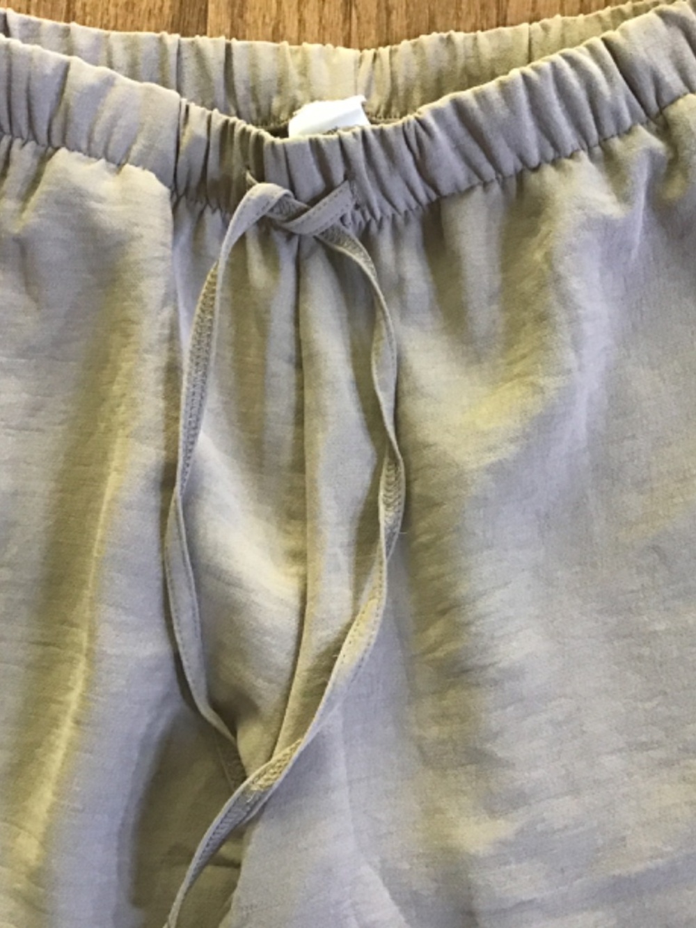 Abonlen wide leg crepe pants in light tan size M new with tags - Picture 3 of 3